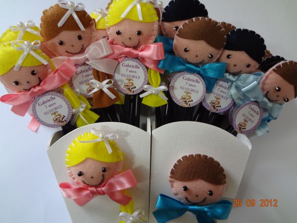 Ponteira Rapunzel Enrolados